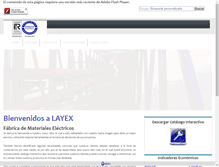 Tablet Screenshot of layex.cl